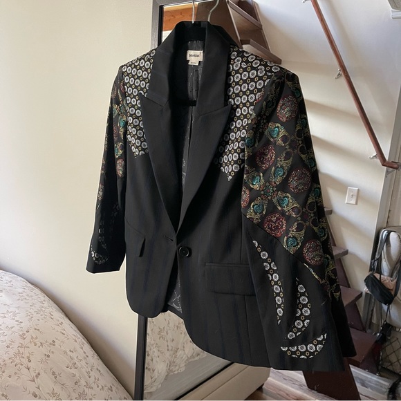 Zadig & Voltaire Valdy Mix Patch Jacket EU 34 - Picture 3 of 10